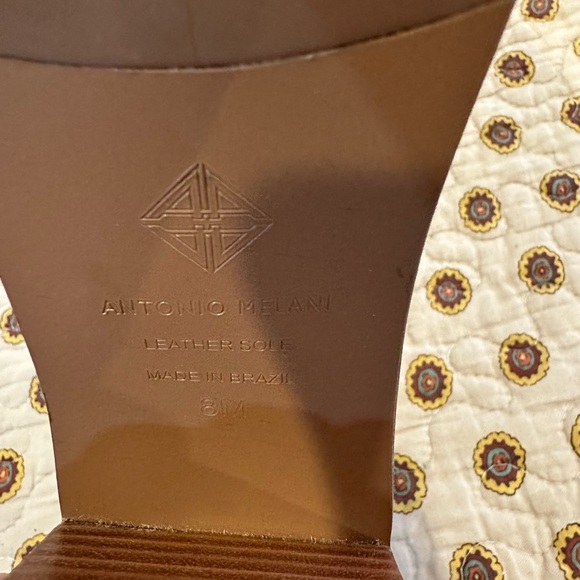 Antonio Melani Cammden Nubuck Leather Ankle Boot Size 8 Made in Brazil - Picture 5 of 8